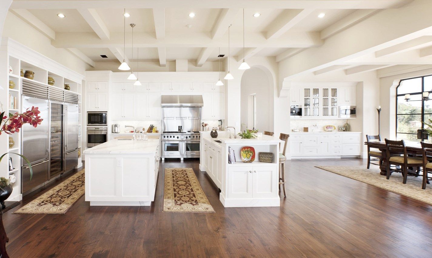 $45 Million Montecito Mansion - See This House | Kitchen island ...