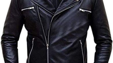 fancy leather jacket