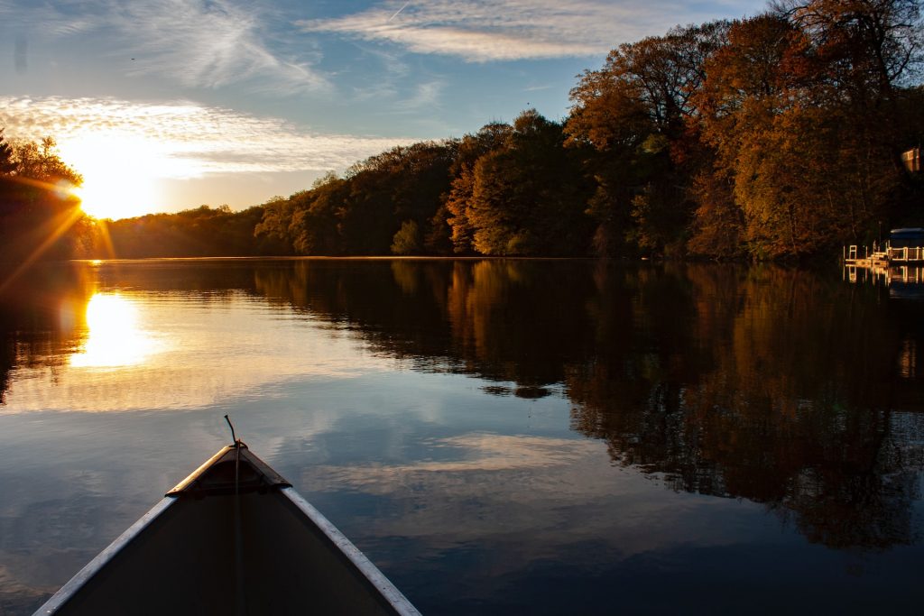 Canoe in Michigan