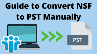 convert NSF to PST manually